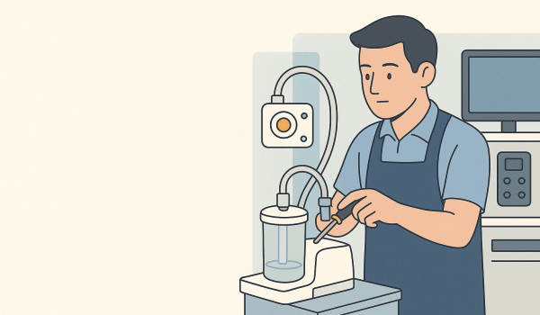 تعمیر تجهیزات پزشکی، تعمیر دستگاه ساکشن پزشکی