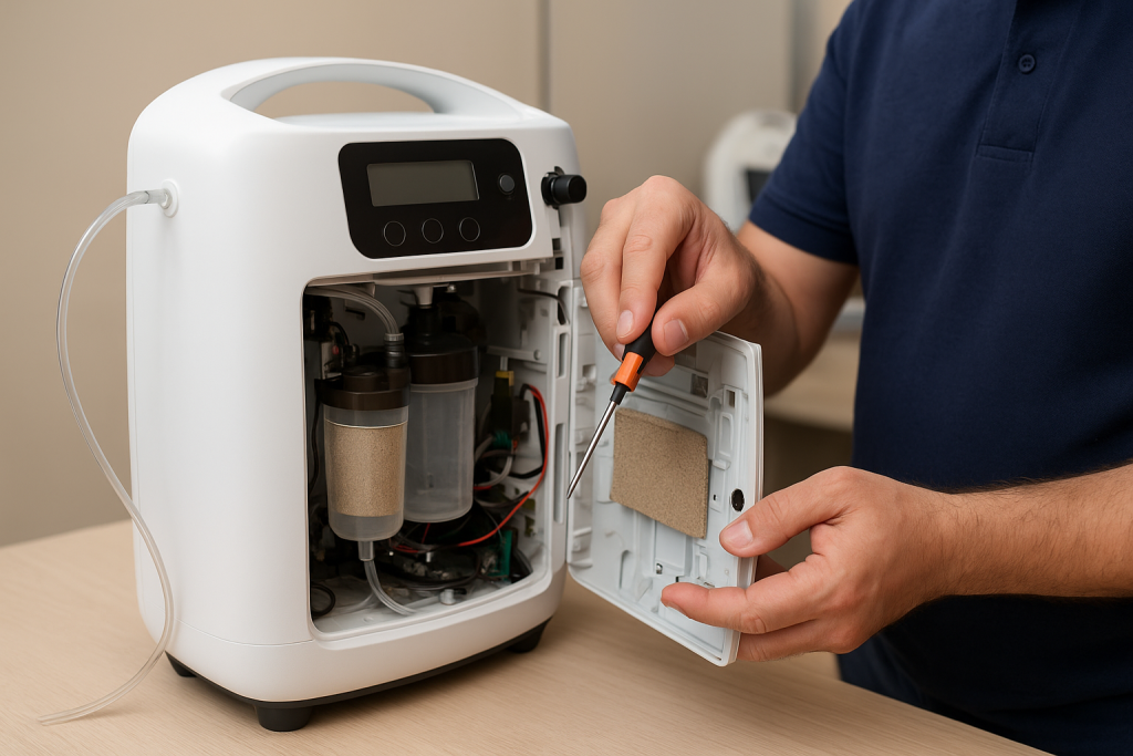 تعمیر دستگاه اکسیژن‌ساز در رشت