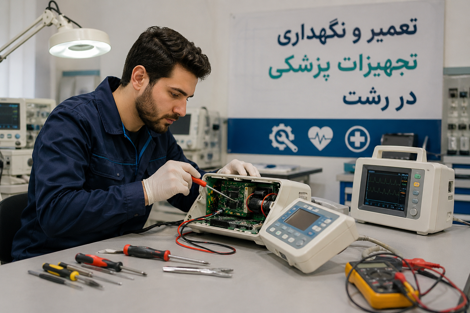 شغل پردرآمد تعمیر تجهیزات پزشکی در رشت / سرویس و نگهداری تجهیزات پزشکی در رشت